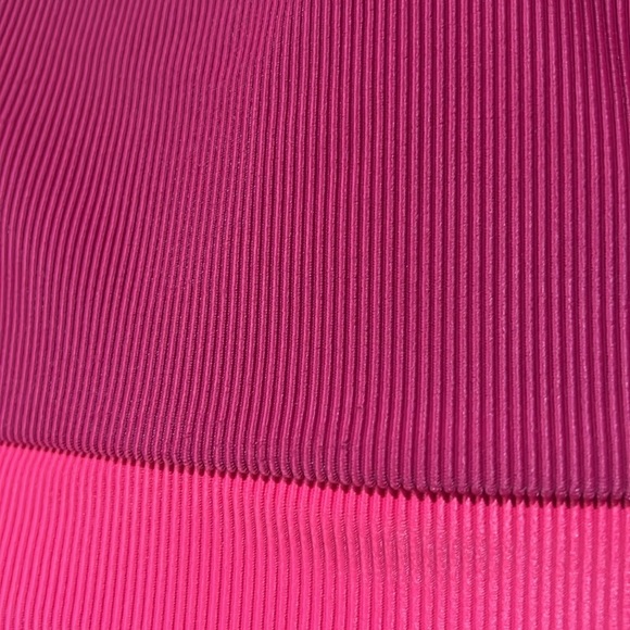 Beach Riot Eva Bikini Top Raspberry Colorblock - Picture 5 of 8